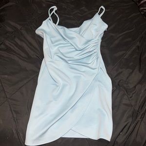 Blue homecoming dress